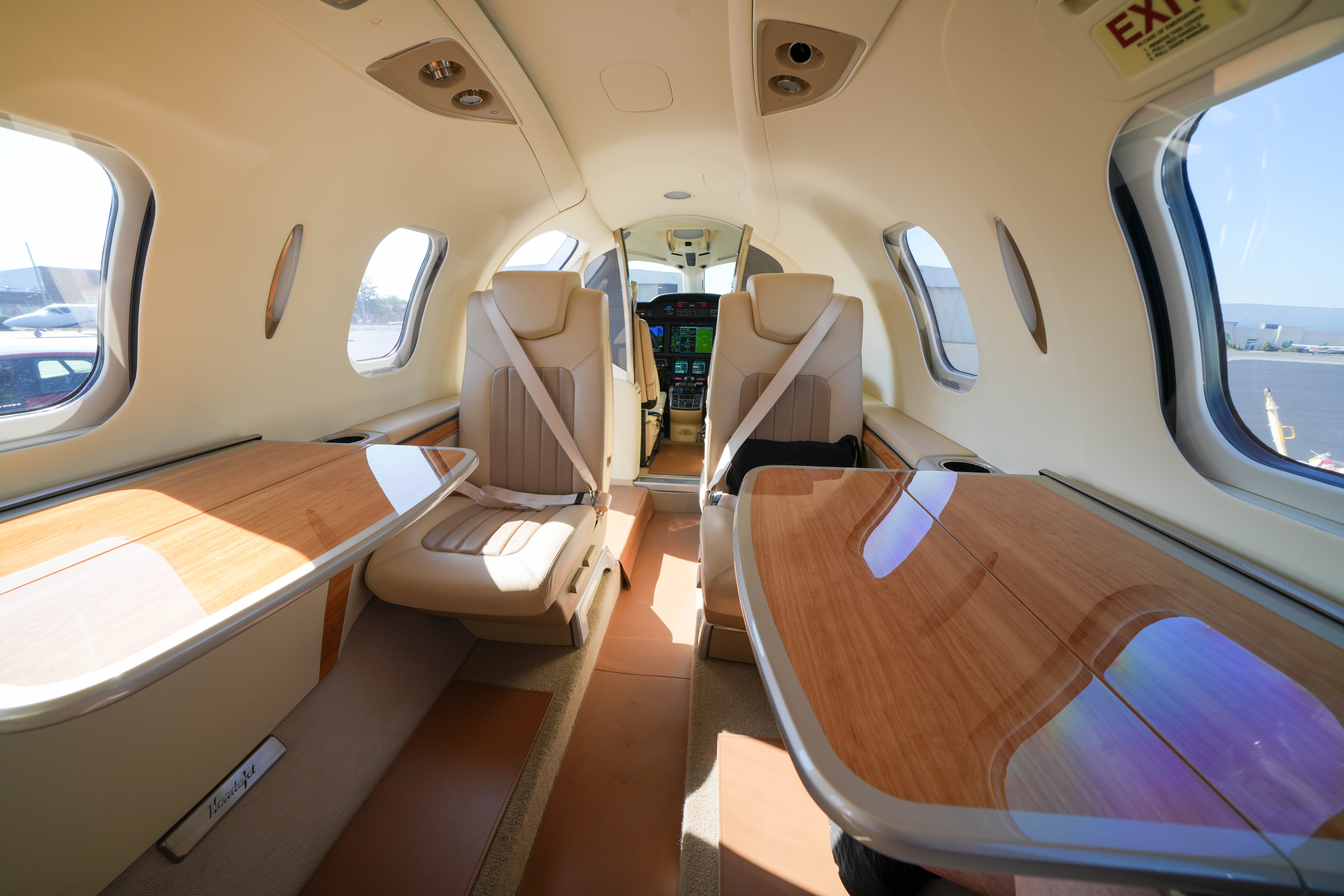 HondaJet cabin